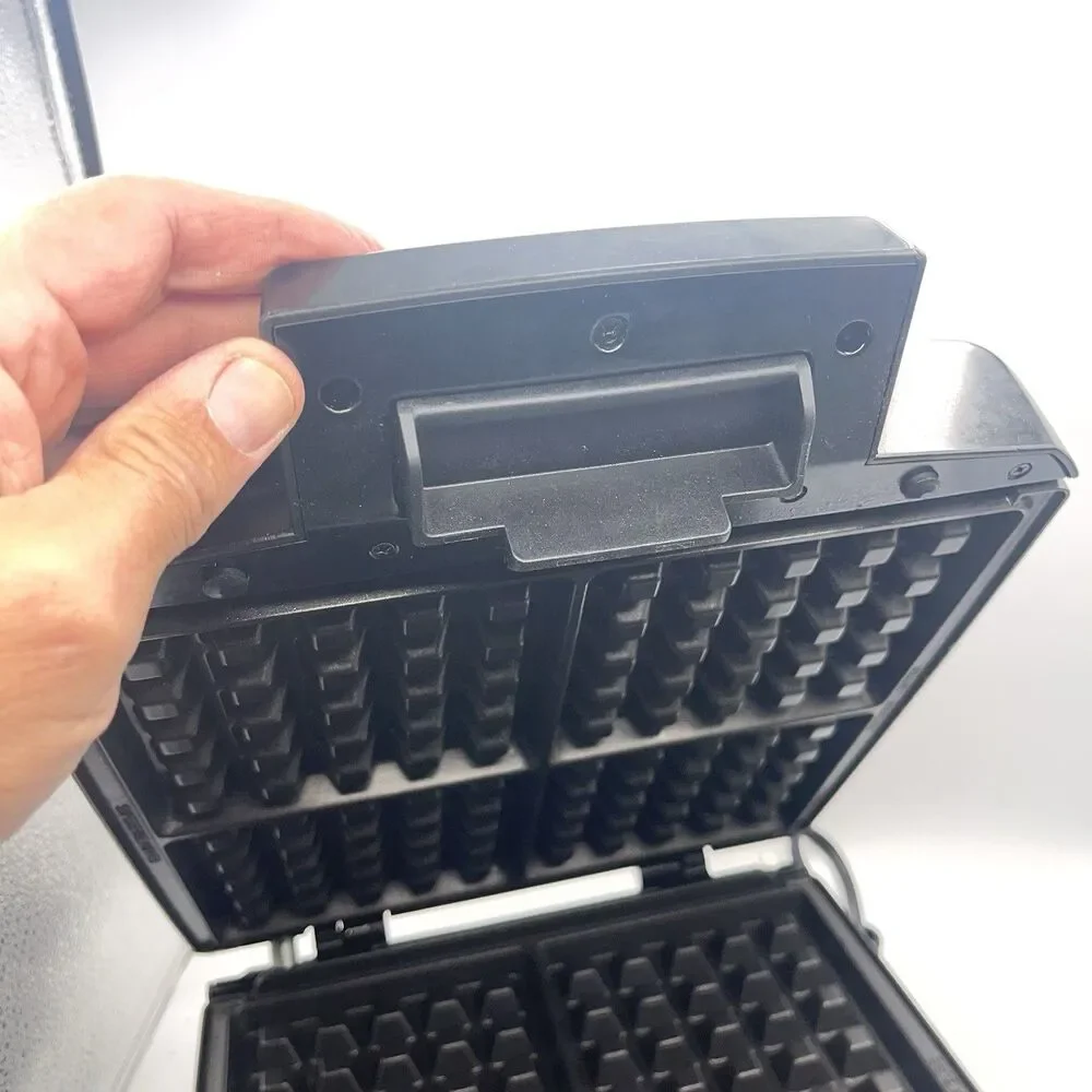 KRUPS Belgian Waffle Maker: Stainless Steel, Clean Plates -Tested